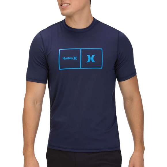 Hurley Men's Short Sleeve Tee UPF 50+ Rashguard